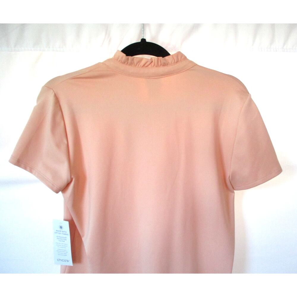 Chico's Zenergy Women's Skort & Shirt Set Peach NWT Size 4/6 - Picture 6 of 16